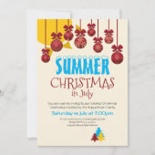 INVITATION NOËL AU BBQ DE JUILLET (Devant)