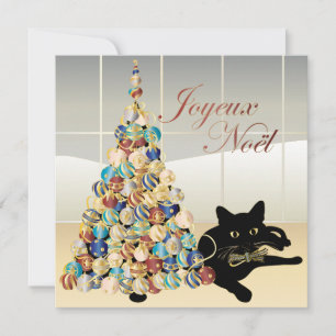 Invitation Noël avec Bella Carte/Invitation Française