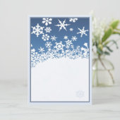 Invitation Noël blanc © (Debout devant)