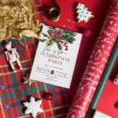 Invitation Noël Bright Fête Noël Bake