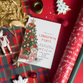 Invitation Noël Bright Fête Noël Bake