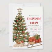 Invitation Noël Bright Fête Noël Bake (Devant)