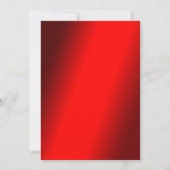 Invitation Noël Classy Diamond Bows & Pearls (Dos)