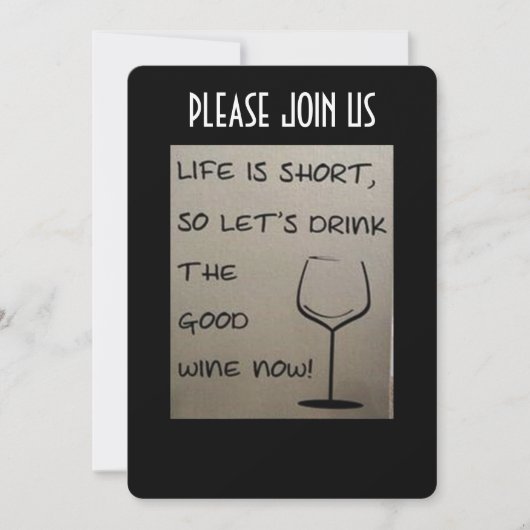 INVITATION "NOËL COCKTAIL PARTY" (Devant)