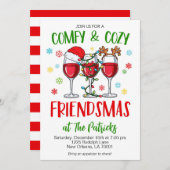 Invitation Noël Convivial (Devant / Derrière)