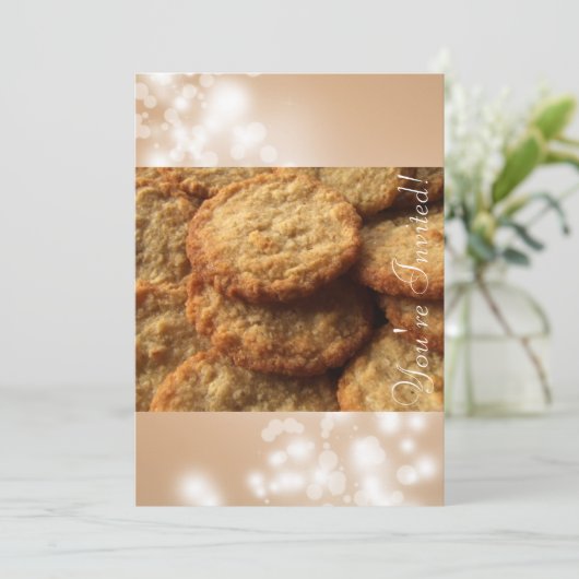 Invitation Noël Cookie Exchange Party (Debout devant)