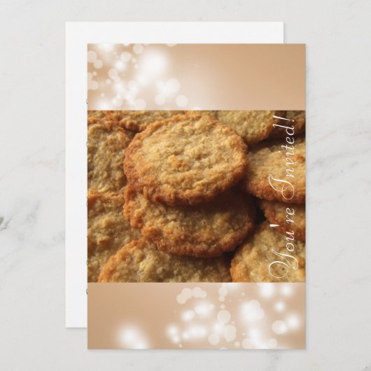 Invitation Noël Cookie Exchange Party (Devant / Derrière)