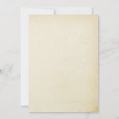 Invitation Noël dans l'invitation de la fête de juillet (Dos)