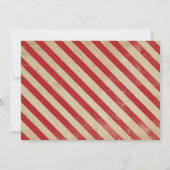 Invitation Noël dans l'invitation de la fête de juillet (Dos)