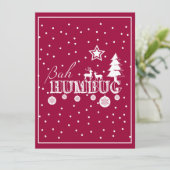 Invitation Noël de charlatan de Bah (Debout devant)