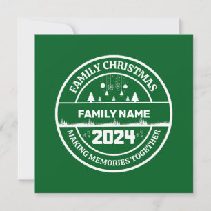 Invitation Noël de famille 2024 Rassembler les souvenirs
