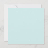 Invitation Noël de la Chouette des Fêtes (Dos)