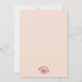 Invitation Noël de la fête du pull moche (Dos)