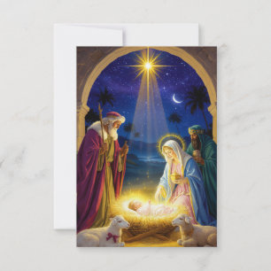 Invitation Noël de la Sainte Nativité