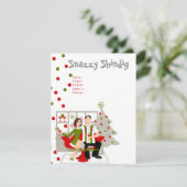 Invitation Noël de Shindig Snazzy (Debout devant)