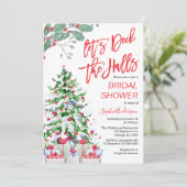 Invitation Noël Découvrir la Fête des mariées des Halls (Debout devant)