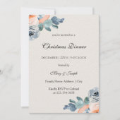 Invitation Noël Du Bébé Jésus Et De L'Agneau (Devant)