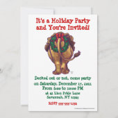 Invitation Noël du lion (Dos)