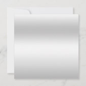 Invitation Noël du sac Père Noël rempli (Dos)