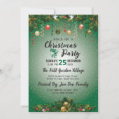 Invitation Noël élégant et moderne (Devant)