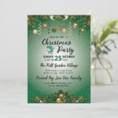 Invitation Noël élégant et moderne (Debout devant)