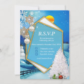 Invitation Noël en collection hiver (Devant)