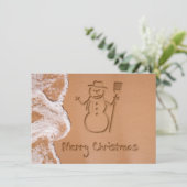 Invitation Noël en été (Debout devant)