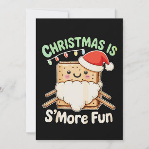 Invitation Noël est encore plus amusant Chapeau de Père Noël