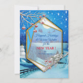 Invitation Noël et Nouvel An 2024 (Devant)