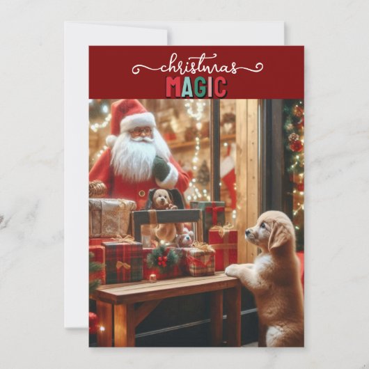 Invitation Noël et voeux (Devant)