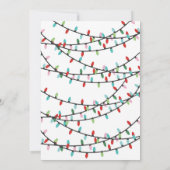 Invitation Noël Faisons la fête du Cocktail (Dos)