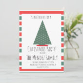 Invitation Noël Famille Réunion Noël (Debout devant)