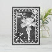 Invitation Noël féerique gothique alternatif (Debout devant)