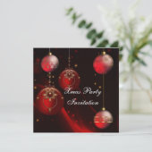 Invitation Noël Fête de Noël (Debout devant)