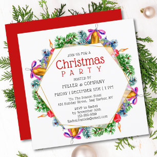Invitation Noël Fête de Noël