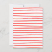 Invitation Noël flamand à la fête de juillet (Dos)