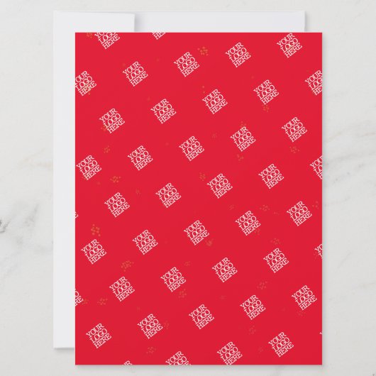 Invitation Noël Floral Noir Élégant |Baies de neige Blanche (Dos)