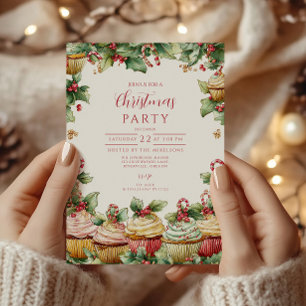 Invitation Noël Friandises Fantaisistes