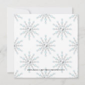 Invitation Noel Gingerbread Man CUL Fête de Noël (Dos)