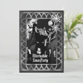 Invitation Noël gothique alternatif (Debout devant)