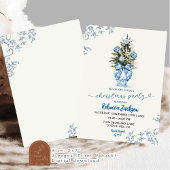 Invitation Noël hiver Chinoiserie Fête