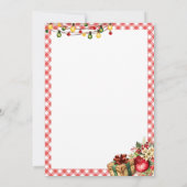Invitation Noël Hoedown Vacances Occidentales Hoedown Noël (Dos)