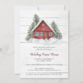 Invitation Noël Holiday New Home Holiday Open House (Devant)