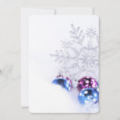 Invitation Noël Jingle (Dos)