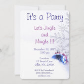 Invitation Noël Jingle (Devant)