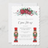 Invitation Noël Jouet Nutcracker Open House (Devant)