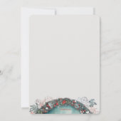 Invitation Noël joyeux (Dos)