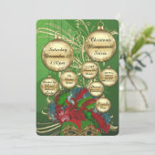 Invitation Noël Masquerade Soiree (Debout devant)