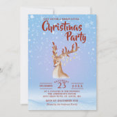 Invitation Noël minimaliste (Devant)