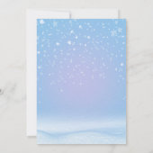 Invitation Noël minimaliste (Dos)